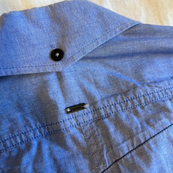 G-Star CL 3D Western Shirt L/S - Button Down Linen - Picture 8 of 13